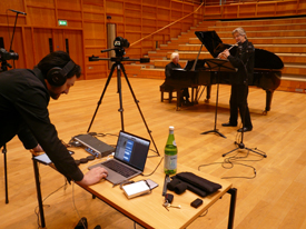 Recording at North Bridge Flute Academy