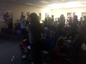 Over 50 flutists attended our grand finale in Omaha, NE